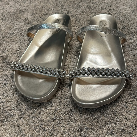 Jewel Badgley Mischra crystal slide sandal - Picture 5 of 6